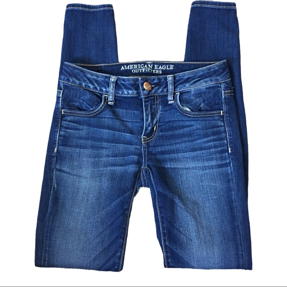 American Eagle Super Low Super Stretch Jegging